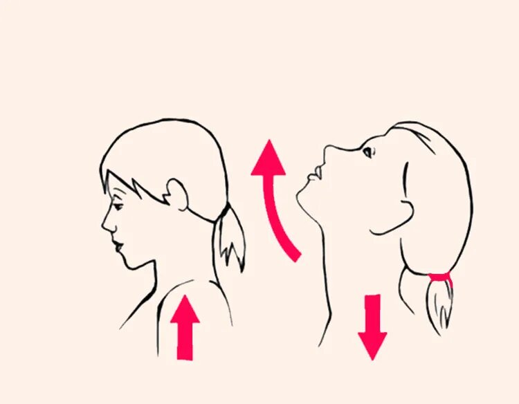 Почему опускаю голову вниз. Упражнения для второго подбородка. Упражнения от второго подбородка в домашних. Упражнения от 2 подбородка. Убрать второй подбородок упражнения.