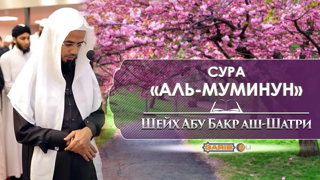 Сура муминун текст