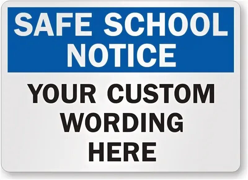 Safer school. School Notice. Notices and Warnings. Social English Notices and Warnings.