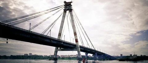 Октябрьский мост история