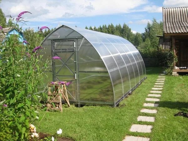 Теплица из поликарбоната 3,5x2,5 м купить в Москве, цена 15900 руб. Стройзабор