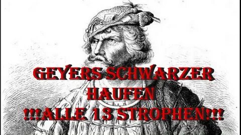 Песня wir sind des geyers schwarzer