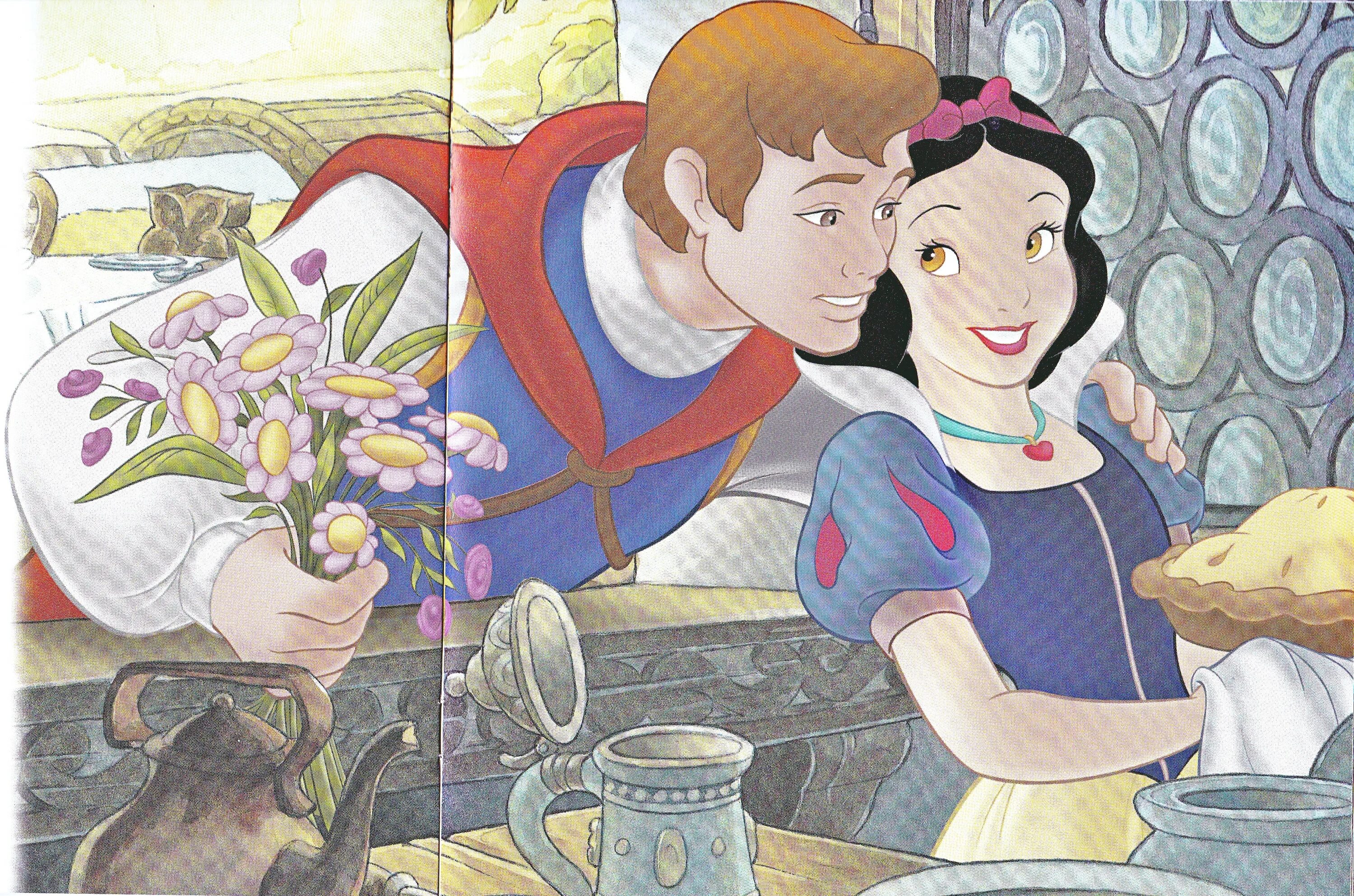 Белоснежка ретро. Уолт Дисней Snow White. Уолт Дисней Белоснежка принц поцелуй. Родители Белоснежки. Принц из Белоснежки.