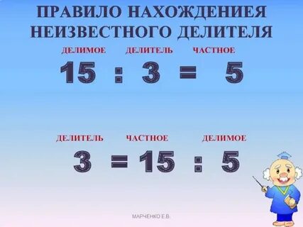 Общее делимое это