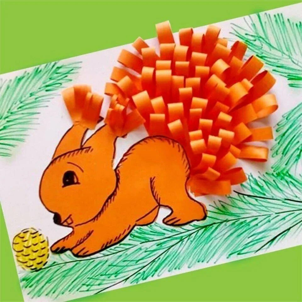 Животные из бумаги. Аппликации для детей. Квиллинг животные. Объемные картины хелен масселвайт. Подвижные поделки из бумаги.