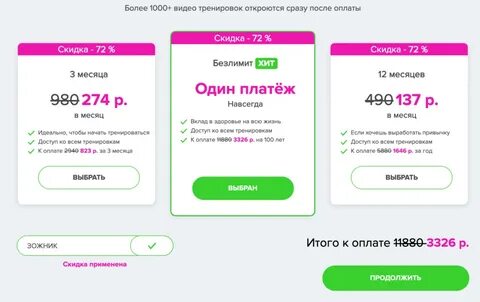 Фитстарс отзывы