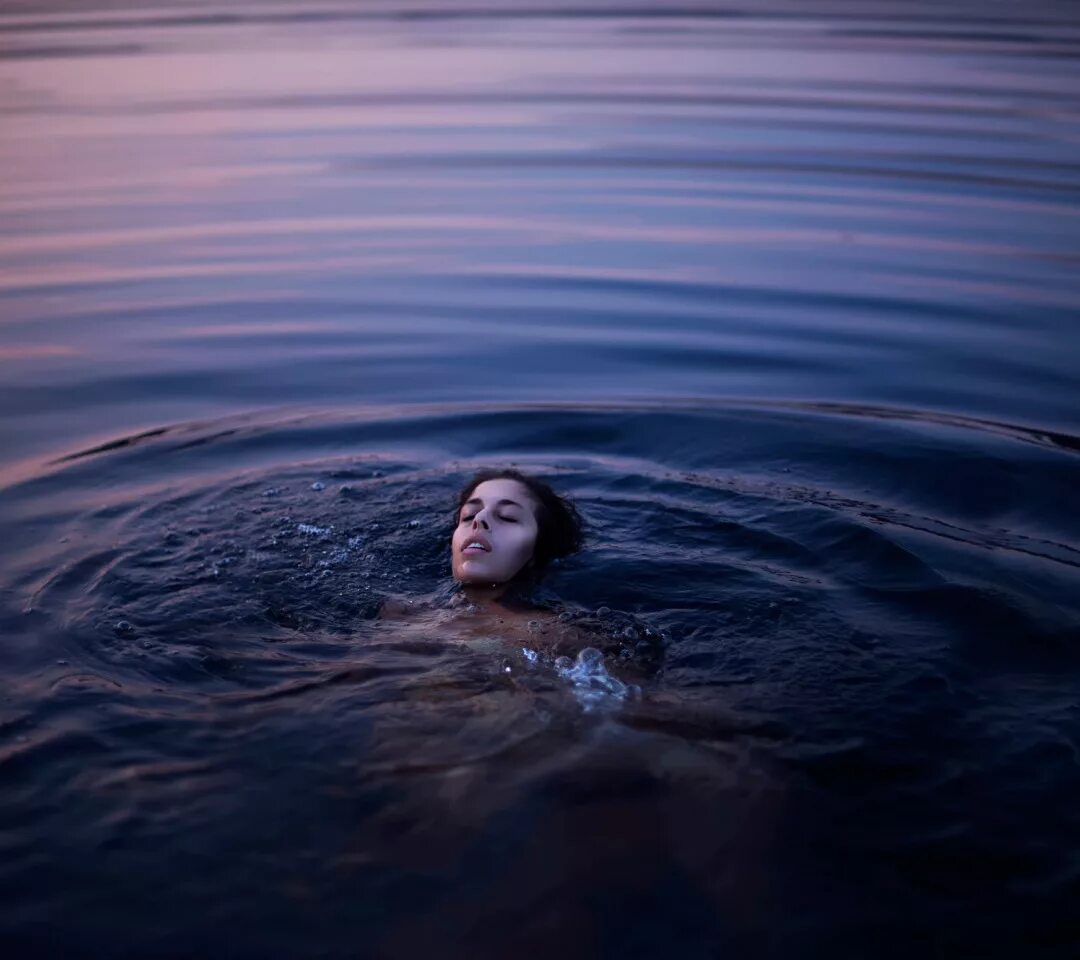 После пребывания в воде