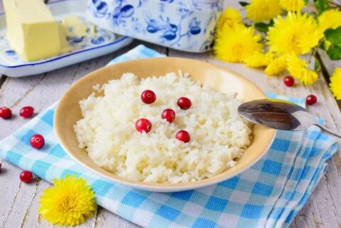 Рисовая каша на обед
