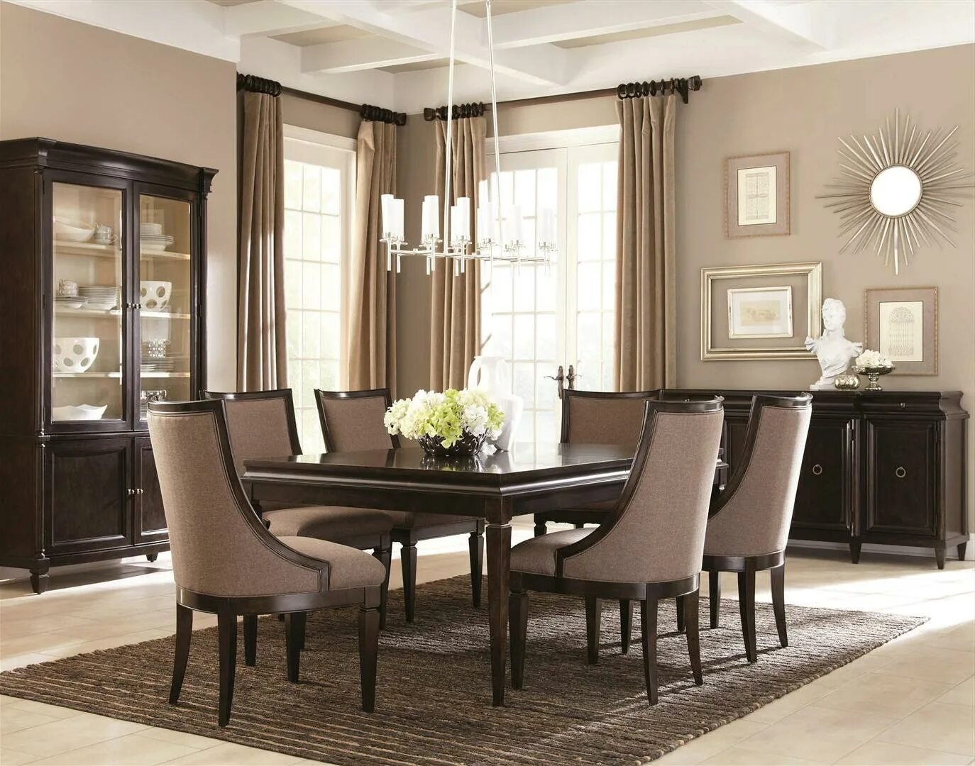 Фото стулья гостиной. Гостиная со столом и стульями. Обеденный стол в американском стиле. Мебель для столовой в современном стиле. Столы для столовой в гостиную.
