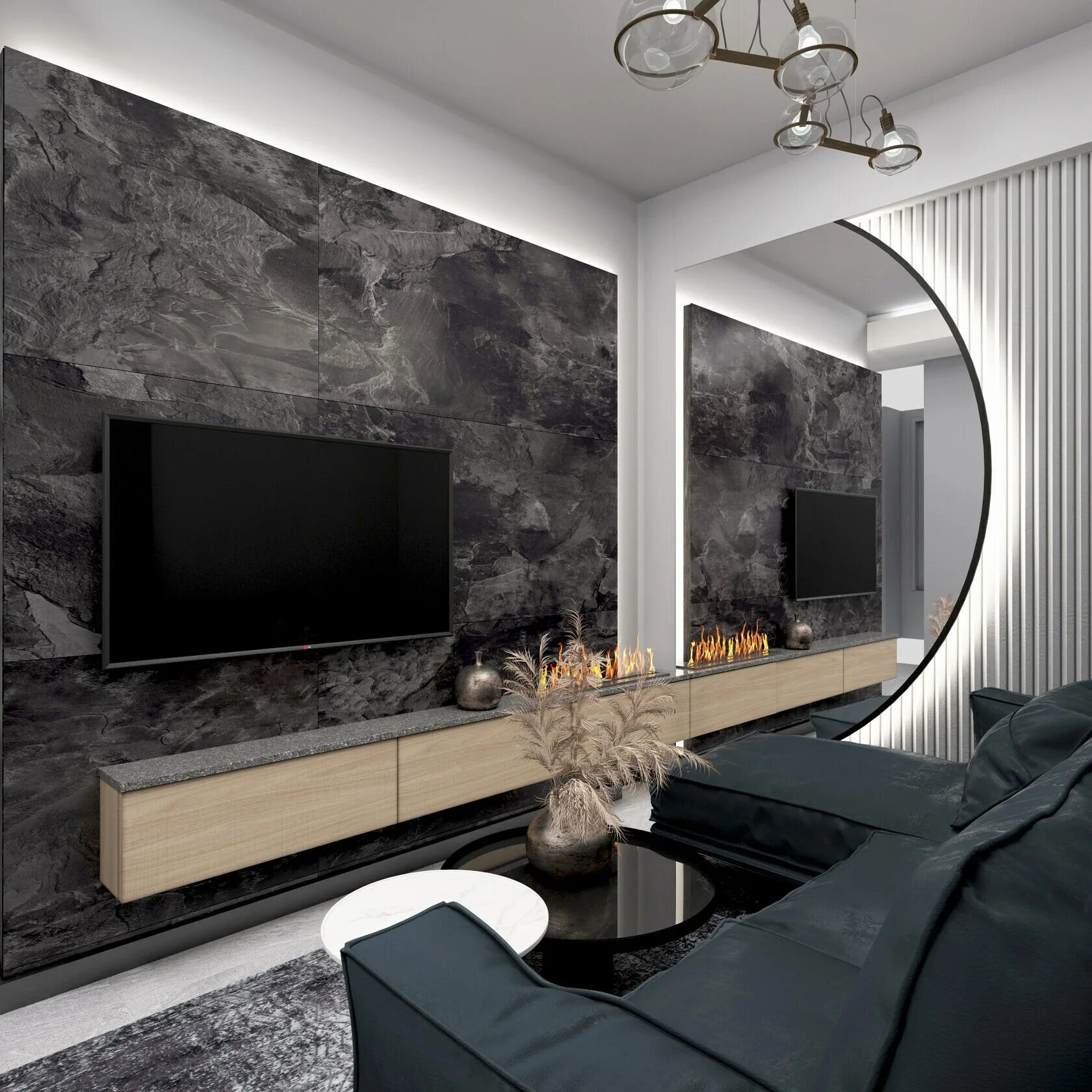 Современная стена с телевизором. Гостиная с биокамином в современном стиле. Биокамин в интерьере гостиной с телевизором. Интерьер с биокамином в гостиной современном стиле. Телевизор в современном интерьере.