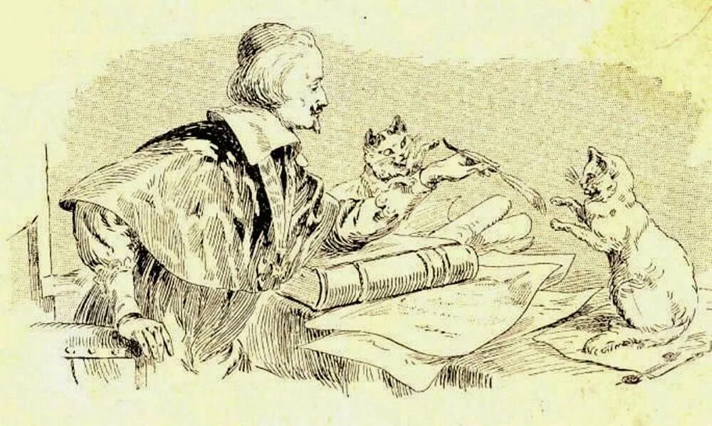 Кардинал ришелье с котами. Кардинал ришелье и кошки. Кардинал ришелье с кошкой мириам. Кот кардинала ришелье. Кот из мультика псы мушкетеры.