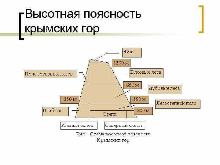 Высотная поясность гор Крыма. Крымские горы Высотная поясность схема. Схема ВЫСОТНОЙ поясности крымских гор. Высотная поясность крымских гор 8 класс.