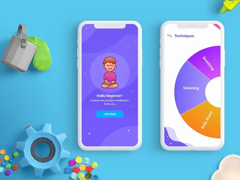 Meditation app. Приложение для медитации. Приложение Калм. Meditation app for Android. Hello begins