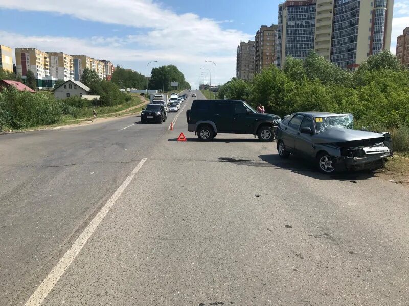 Изменения 17 июля. Дорожно-транспортное происшествие. Перекресток четырех дорог.