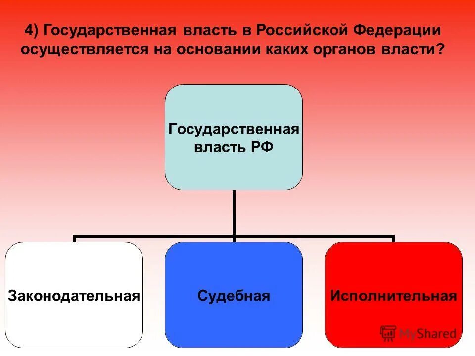 Государственную власть в россии осуществляют выбрать