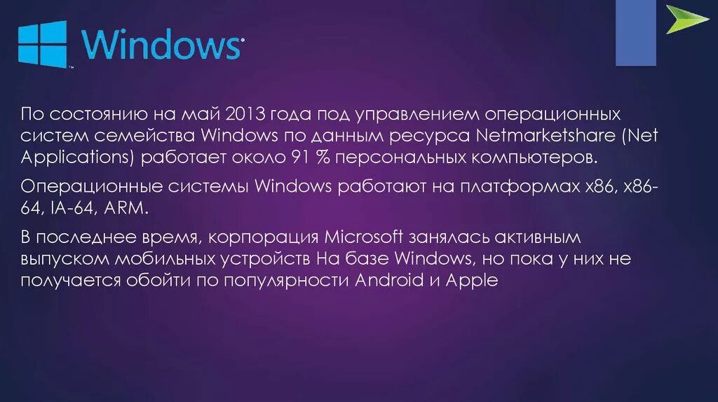 Дата создания виндовс. Система виндовс. операционной системы windows. семейство операционных систем windows. тип операционной системы windows.