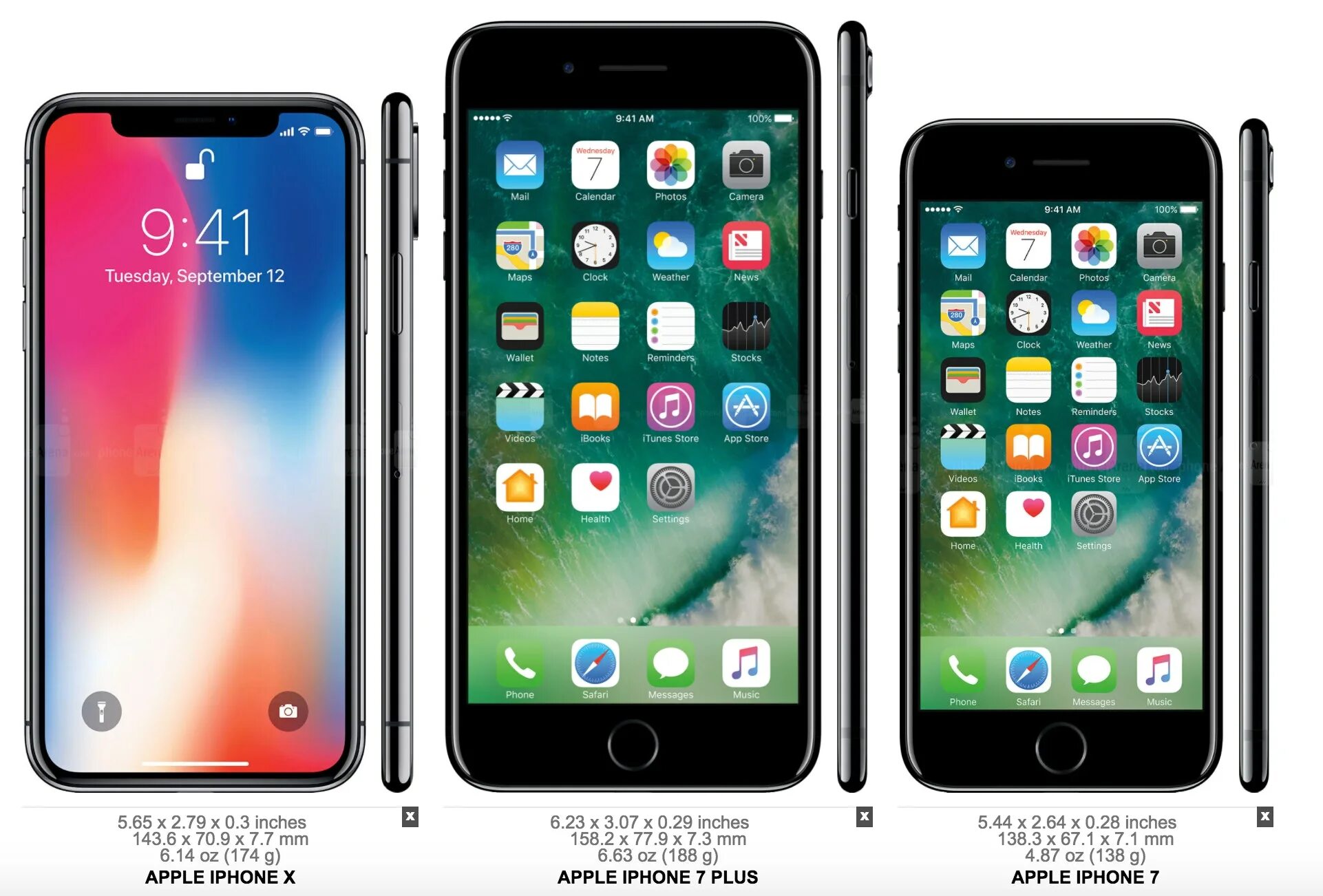 Apple iphone 10. Apple iphone x и 7. Apple iphone 10 Plus. Iphone x10 Plus. Размер apple iphone