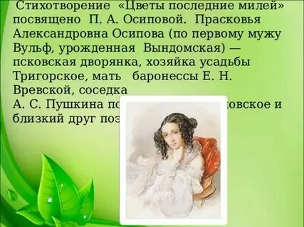 Последний милей роскошных первенцев полей