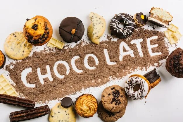 Надпись шоколад фото Chocolate текст