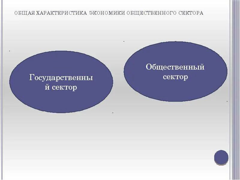 Общая характеристика экономики общественного сектора. Человек – основа экономики общественного сектора. Характеристики общественного сектора. Участники экономики.