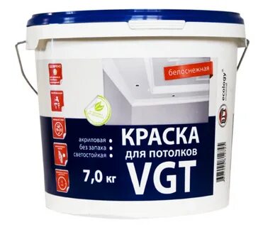 Водно дисперсная акриловая краска