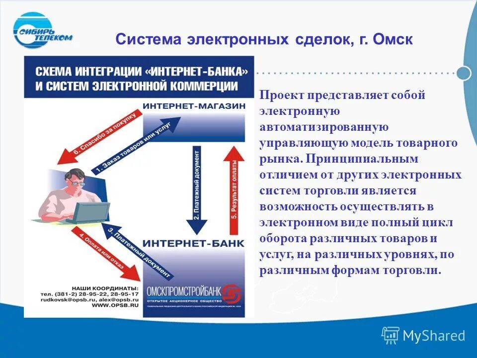 Электронная система электронный магазин