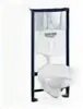 Комплект инсталляция solido. Lecico perth. унитаз с инсталляцией подвесной grohe solido perfect 39192000 с горизонтальным выпуском.