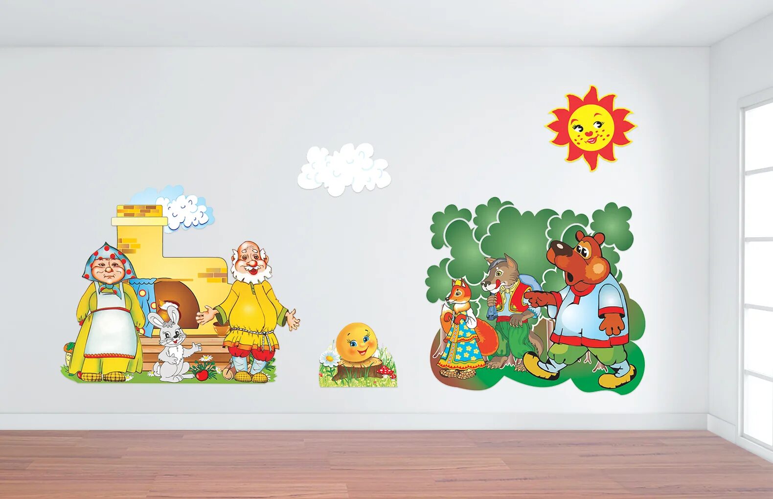 Декорации к спектаклю колобок. Колобок московский театр кукол. Декорации колобка. Декорации колобка. Декорации колобка.