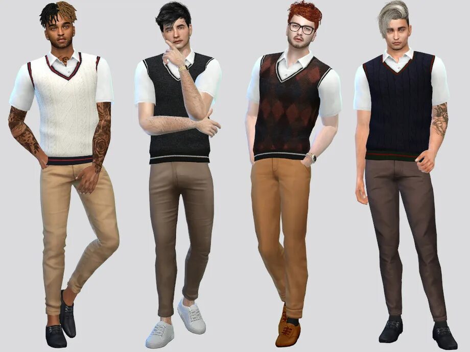 Мод симс 4 подросток и взрослый. Sims 4 жилетка. симс 4 жилетка мужская. sims 4 vest male. симс 4 мужские рубашки.