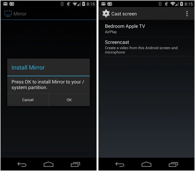 Передать музыку с андроида на андроид. Screencast для андроид. Android screencast программа. Android TV приложение AIRPAY. Screen Mirroring Mirroring Android.