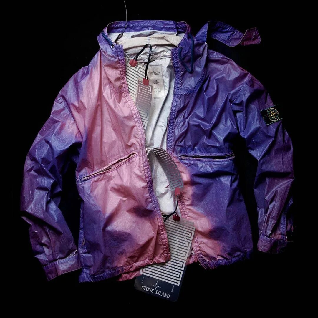 Куртка изменяющая цвет. Stone island ice jacket. ice jacket massimo osti. массимо ости куртка.
