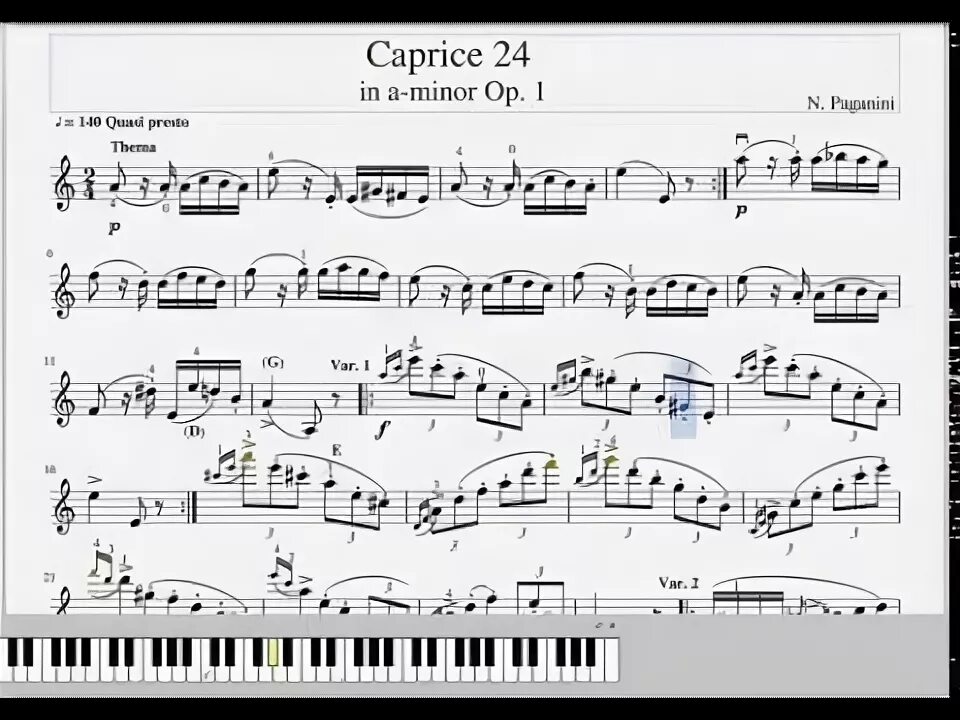 Paganini Caprice 24. Caprice no. 24 a Minor Ноты. Паганини каприз 24. Паганини Каприс для фортепиано. Лист транскрипция каприс 24