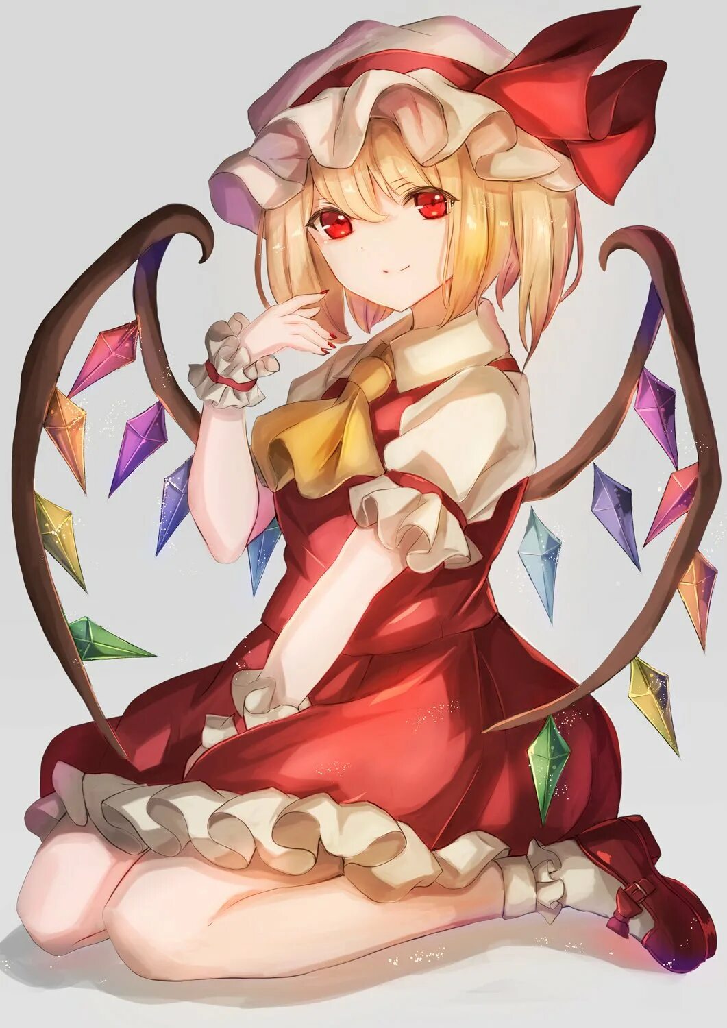 Flandre scarlet. Тоухоу Фландре. Фландр Скарлет Тохо. Фландр Скарлет арты. Тоухоу Фландре Art.