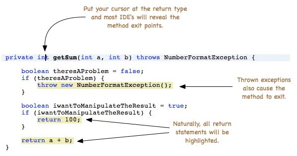 Метод return. Return java. выход из метода в java. метки джава break. aidetge method must return.