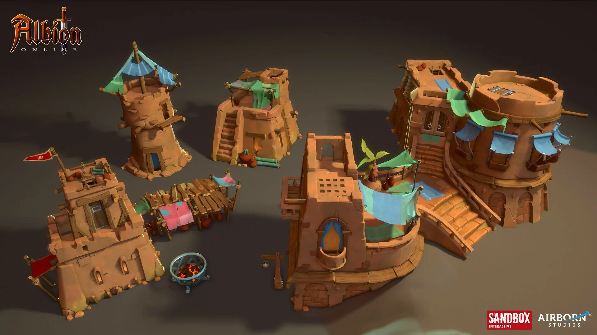 Sandbox environment. Игра sandbox interactive. interactive sandbox. artstation studio sandbox interactive. bar 3d assets.
