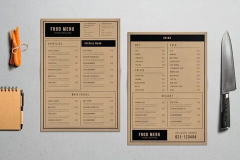 Simple menu