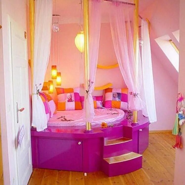Комната для девочки. Кровать в комнату для девочки. Классные комнаты для девочек. Самые красивые кровати для девочек.