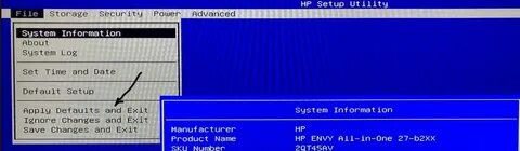 Setup defaults перевод на русский