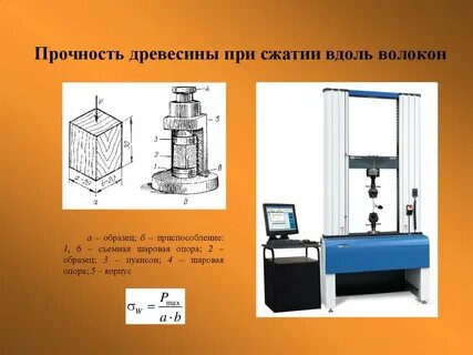 Сжатие образца