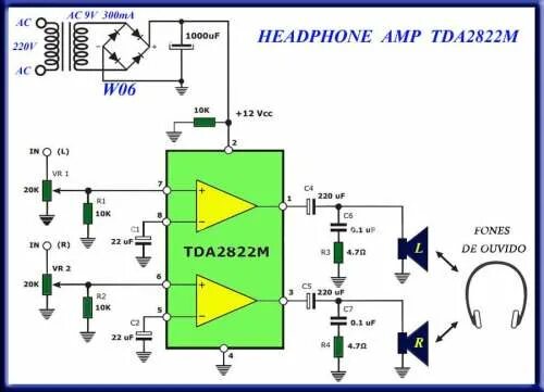 Интересные микросхемы. TDA2822D Лампа Электрика Дзен
