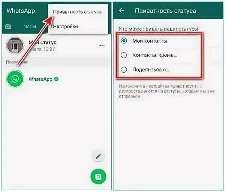 Как вернуть просмотр статусов в ватсапе. Как вернуть просмотр статусов в ватсапе