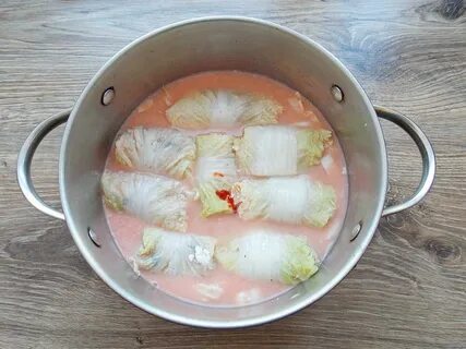 Голубцы из пекинской капусты в кастрюле рецепт