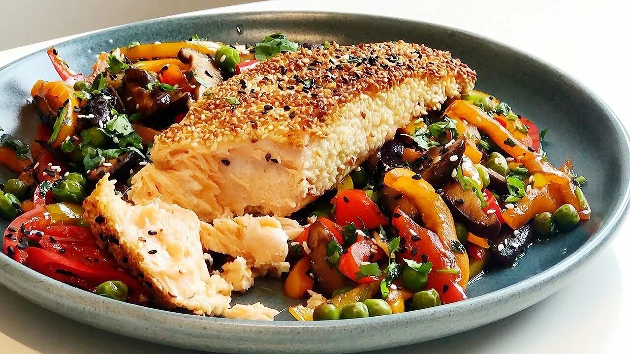 Запеченая семга "Сладкая сказка" Recipes, Salmon dishes, Salmon recipes