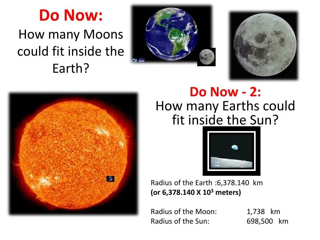 Many moons. How many moons earth has. sun radius. moon fit.