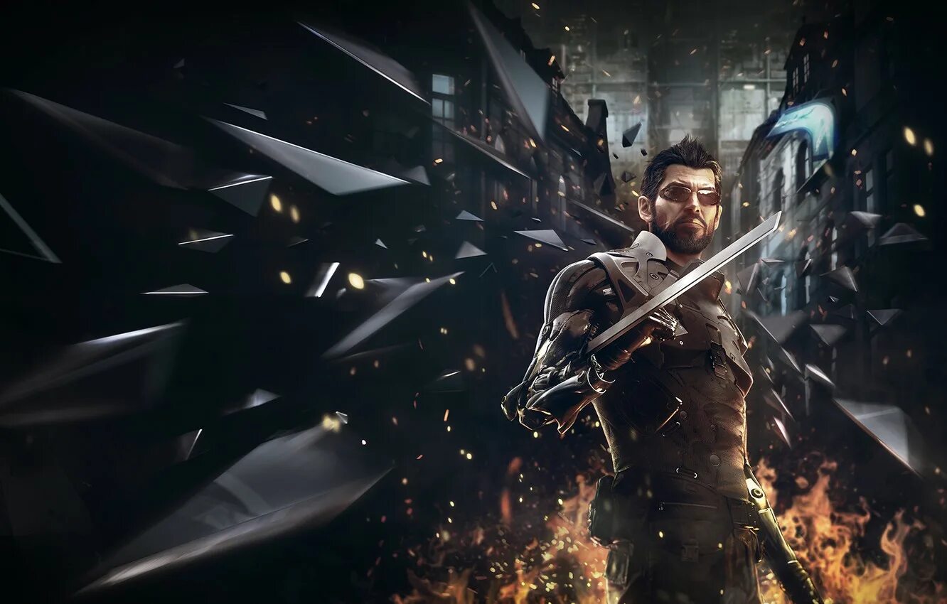 Deus ex Mankind divided Постер.