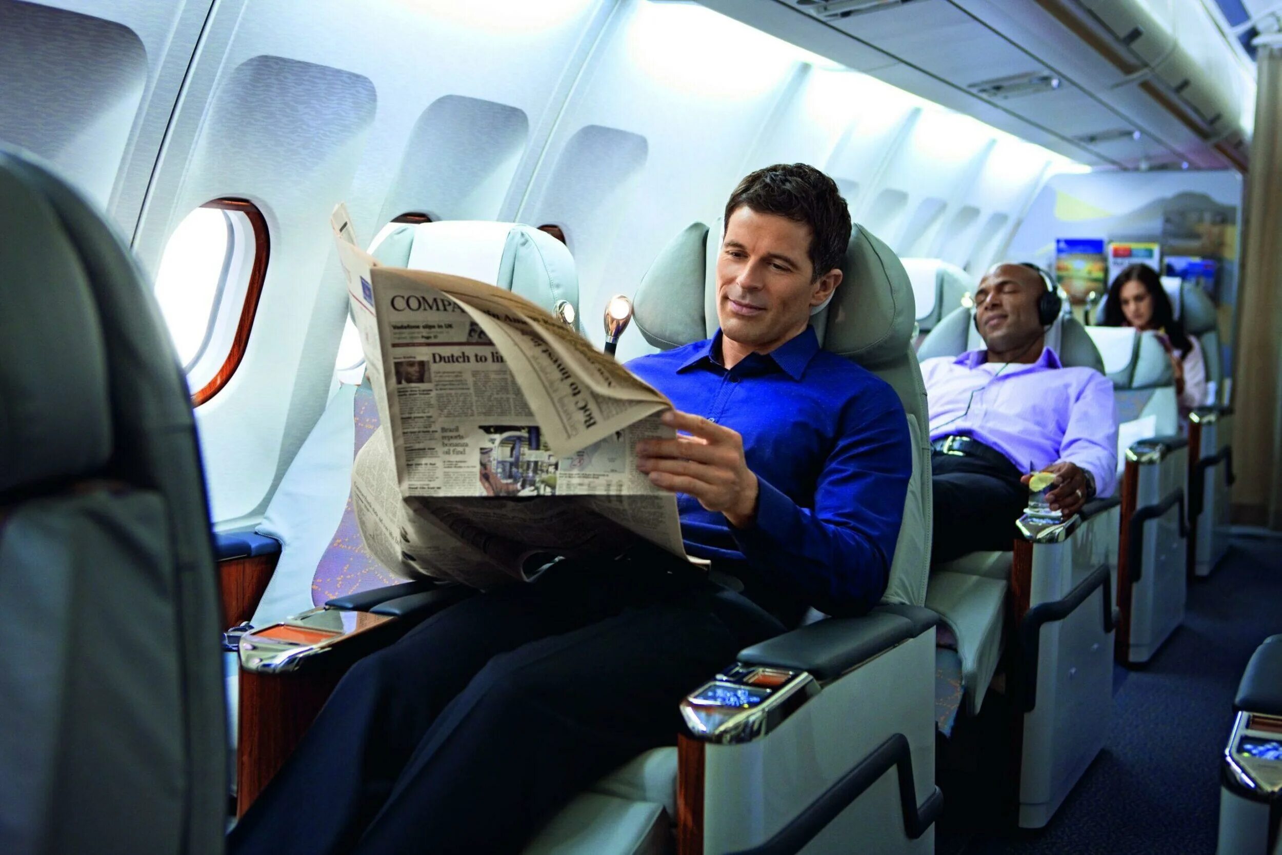 Passenger airplane