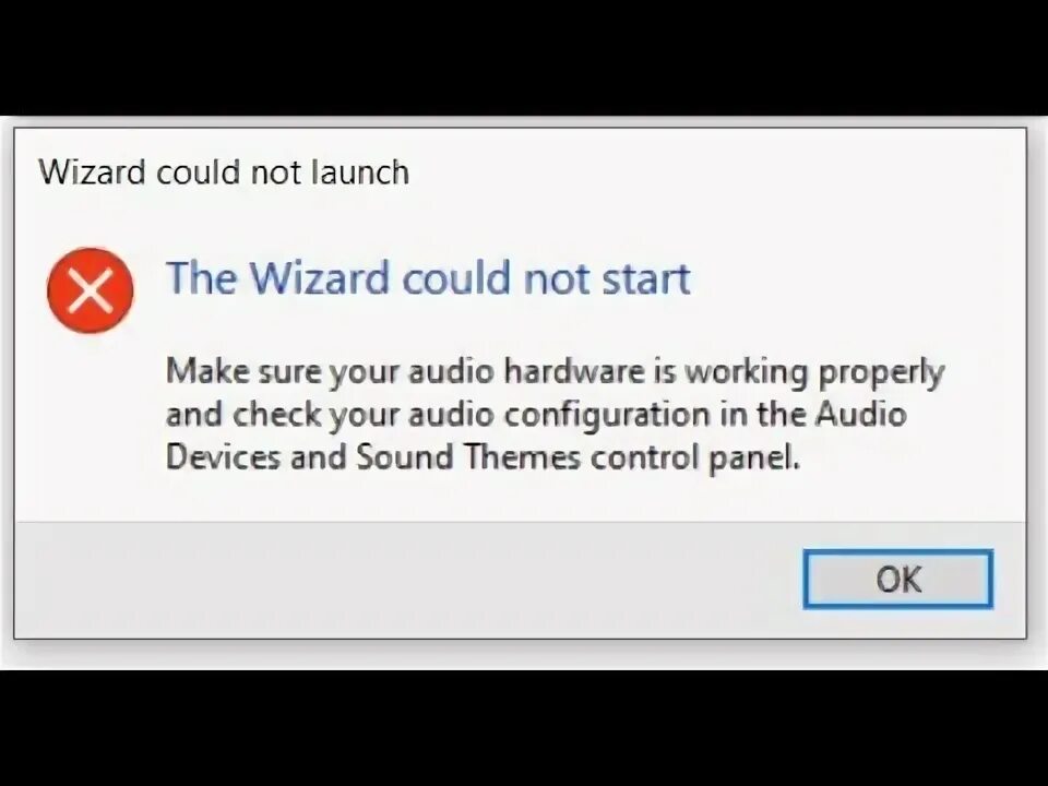 Could not start source. Saturation audio hardware. speech recognition could not start because.