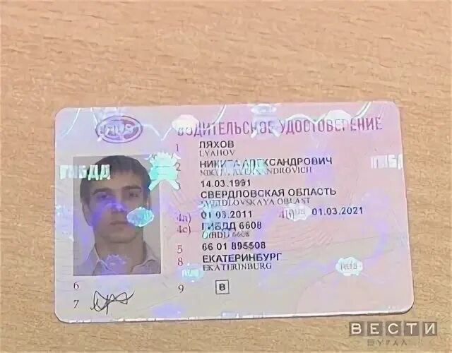 Свидетельство 2021