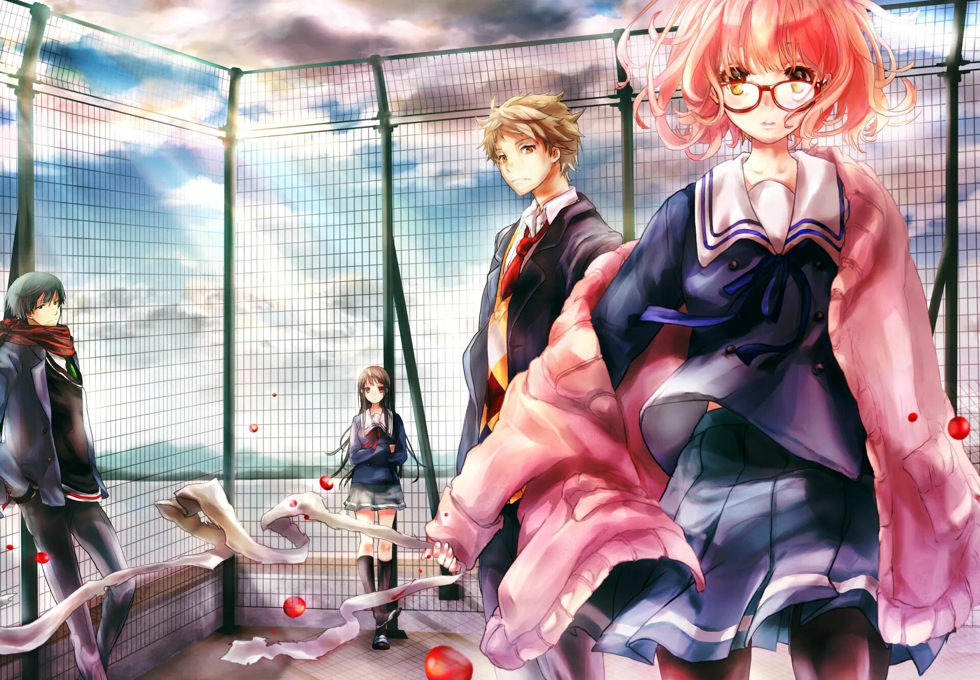 За гранью 15 апреля 2025. Курияма мирай. за гранью kyoukai no kanata.