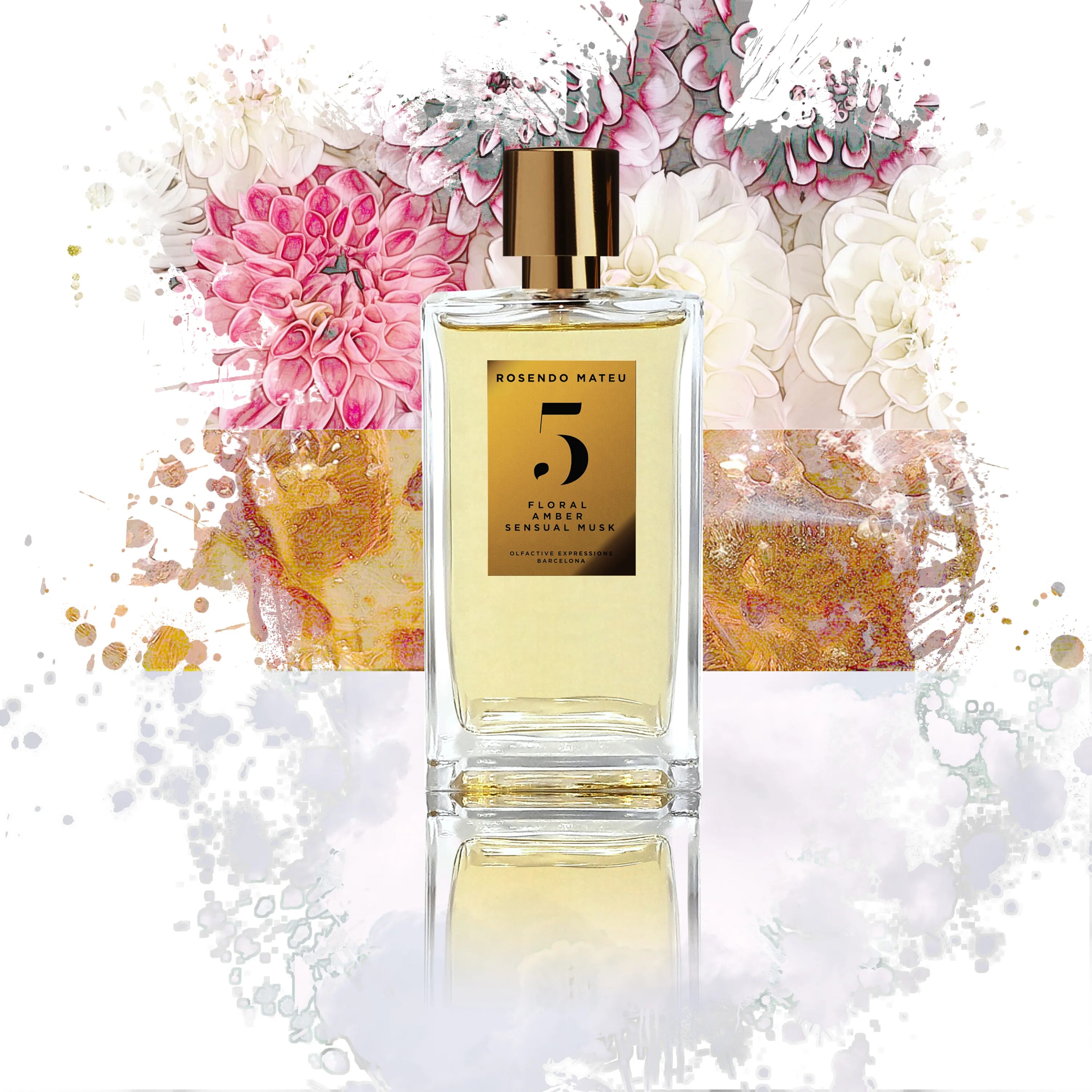 Rosendo mateu 5 floral amber sensual. Rosendo Mateu 5 Floral Amber sensual Musk. Rosendo Mateu Olfactive expressions № 5 Floral Amber sensual Musk. Духи Rosendo Mateu 5. Rosendo Mateu №5 Floral, Amber, sensual Musk EDP 100ml Tester.